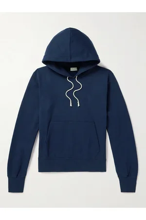 Saint Laurent Logo-Embroidered Cotton-Jersey Hoodie - Men - - XL