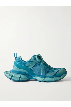 Balenciaga 3XL Distressed Faux Suede and Mesh Sneakers - Men - - EU 40