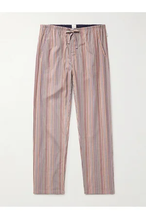 Paul Smith Striped Cotton Pyjama Trousers - Men - - L