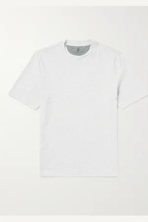 Brunello Cucinelli Cotton-Jersey T-Shirt - Men - - S