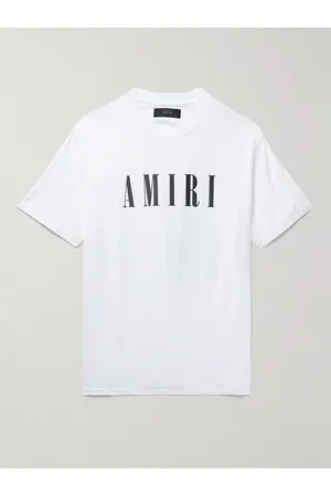 AMIRI Logo-Print Cotton-Jersey T-Shirt - Men - - L