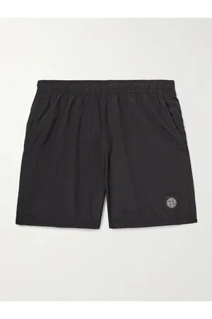 Stone Island Straight-Leg Mid-Length Logo-Appliqu??d Nylon Metal Swim Shorts - Men - - XXL