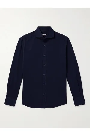 Brunello Cucinelli Cotton-Jersey Shirt - Men - - S
