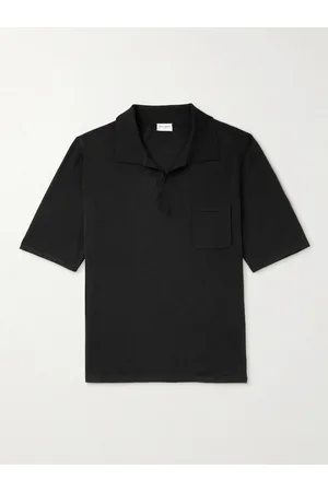 Saint Laurent Wool Polo Shirt - Men - - L
