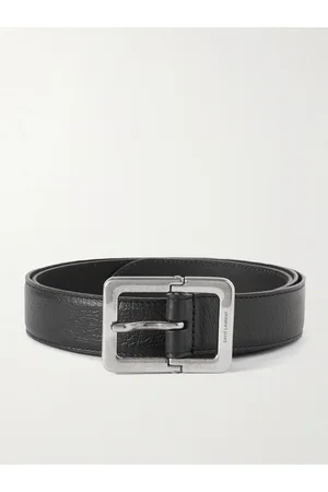 Saint Laurent 3cm Full-Grain Leather Belt - Men - - EU 105