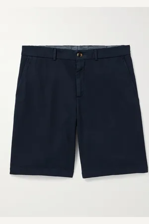Brunello Cucinelli Straight-Leg Cotton-Twill Bermuda Shorts - Men - - IT 44