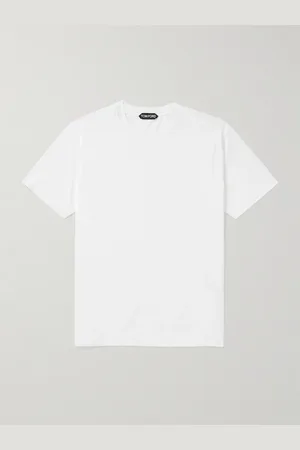 Tom Ford Slim-Fit Lyocell and Cotton-Blend Jersey T-Shirt - Men - - IT 44