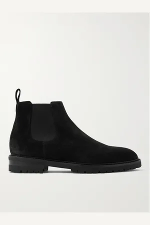 Manolo Blahnik Brompton Suede Chelsea Boots - Men - - UK 8.5