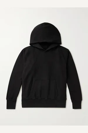 Les Tien Garment-Dyed Cotton-Jersey Hoodie - Men - - XXL