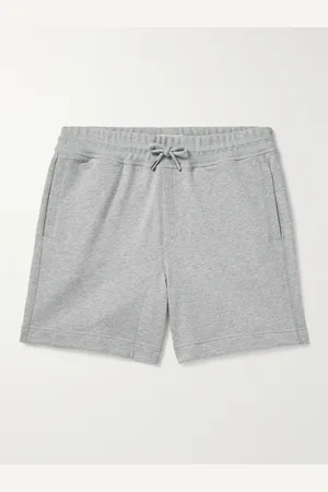 Mr P. Straight-Leg Cotton-Jersey Drawstring Shorts - Men - - M