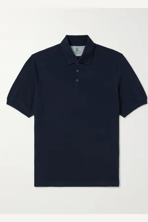 Brunello Cucinelli Cotton-Piqu?? Polo Shirt - Men - - XXS