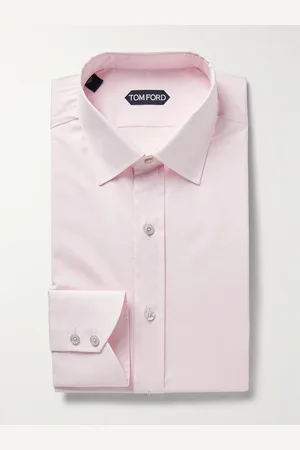Tom Ford Slim-Fit Cotton-Poplin Shirt - Men - - EU 41