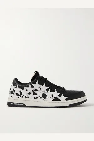 AMIRI Stars Low Appliqu??d Leather Sneakers - Men - - EU 41