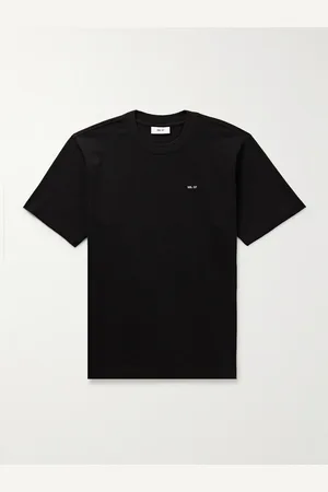 NN.07 Adam 3209 Logo-Embroidered Pima Cotton-Jersey T-Shirt - Men - - L