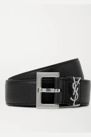 Saint Laurent 3cm Full-Grain Leather Belt - Men - - EU 65