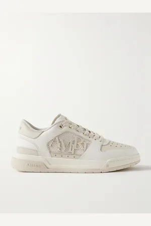 AMIRI Classic Low Logo-Appliqu??d Suede and Rubber-Trimmed Leather Sneakers - Men - - EU 44