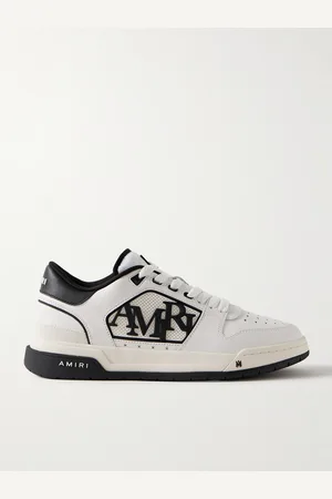 AMIRI Classic Low Logo-Appliqu??d Suede and Rubber-Trimmed Leather Sneakers - Men - - EU 45