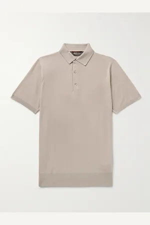 Loro Piana Wish?? Virgin Wool Polo Shirt - Men - - IT 52