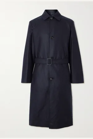 Loro Piana Reversible Virgin Wool, Cashmere-Blend and Denim Coat - Men - - XXL