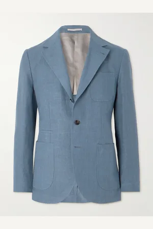 Brunello Cucinelli Linen Suit Jacket - Men - - IT 48