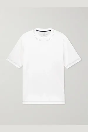 Brunello Cucinelli Cotton-Jersey T-Shirt - Men - - XS