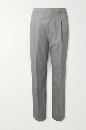 Brunello Cucinelli Tapered Pleated Wool Trousers - Men - - IT 48