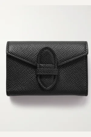 SMYTHSON Panama Cross-Grain Leather Playing Card Case - Men