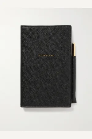 SMYTHSON Panama Cross-Grain Leather Golf Scorecard Holder - Men