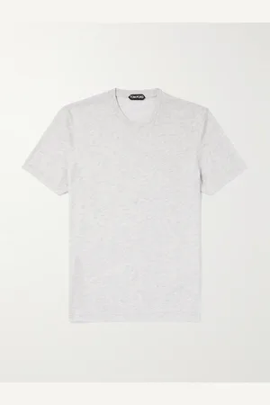 Tom Ford Slim-Fit Cotton-Blend Jersey T-Shirt - Men - - IT 52