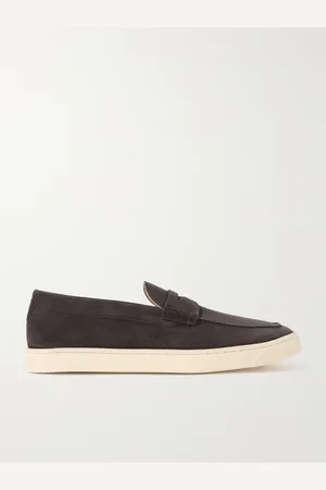 Brunello Cucinelli Suede Penny Loafers - Men - - EU 44