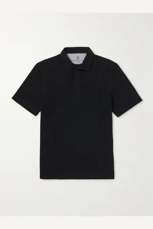 Brunello Cucinelli Cotton-Piqu?? Polo Shirt - Men - - XS