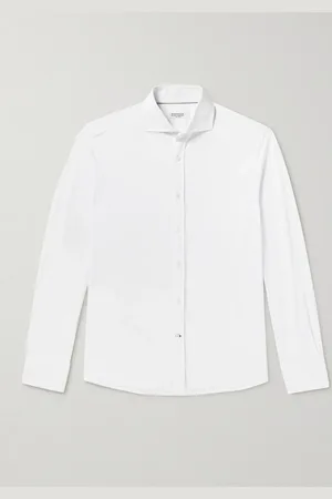 Brunello Cucinelli Cotton-Jersey Shirt - Men - - XXXL