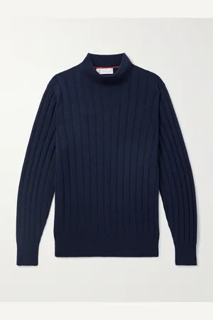 Brunello Cucinelli Ribbed Cashmere Sweater - Men - - IT 52