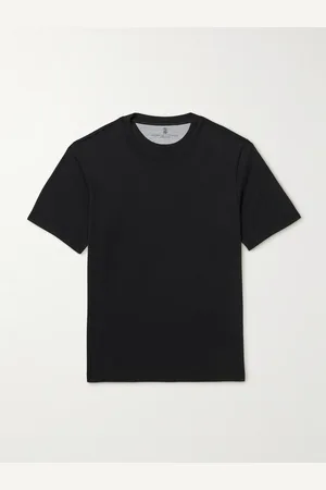 Brunello Cucinelli Silk and Cotton-Blend Jersey T-Shirt - Men - - XL