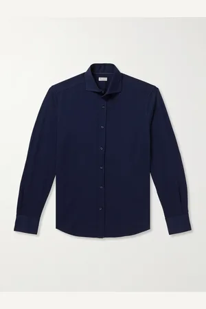 Brunello Cucinelli Cotton-Jersey Shirt - Men - - S