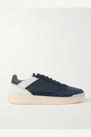 Brunello Cucinelli Slam Perforated Leather and Suede Sneakers - Men - - EU 45