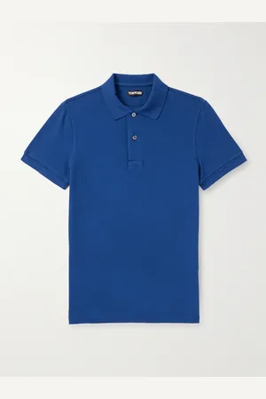 Tom Ford Slim-Fit Garment-Dyed Cotton-Piqu?? Polo Shirt - Men - - IT 50