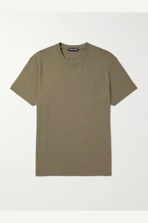 Tom Ford Slim-Fit Lyocell and Cotton-Blend Jersey T-Shirt - Men - - IT 56