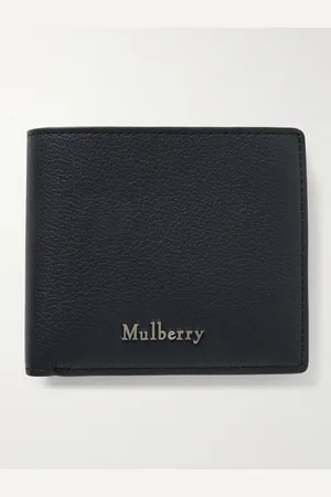 MULBERRY Farringdon Logo-Appliqu??d Full-Grain Leather Billfold Wallet - Men