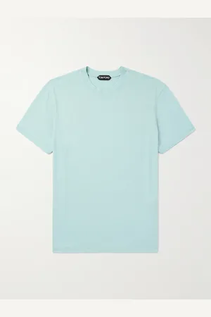 Tom Ford Slim-Fit Lyocell and Cotton-Blend Jersey T-Shirt - Men - - IT 44