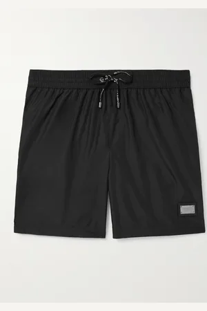 Dolce & Gabbana Straight-Leg Mid-Length Logo-Appliqu??d Swim Shorts - Men - - 4