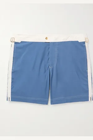 Tom Ford Slim-Fit Mid-Length Striped Swim Shorts - Men - - IT 54