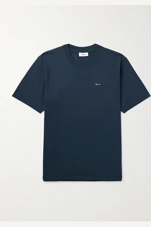 NN.07 Adam 3209 Logo-Embroidered Pima Cotton-Jersey T-Shirt - Men - - XL