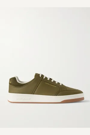 Saint Laurent SL61 Suede-Trimmed Canvas Sneakers - Men - - EU 41