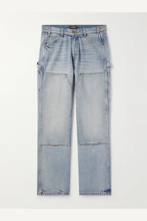 CHERRY LOS ANGELES Double Knee Wide-Leg Jeans - Men - - UK/US 32