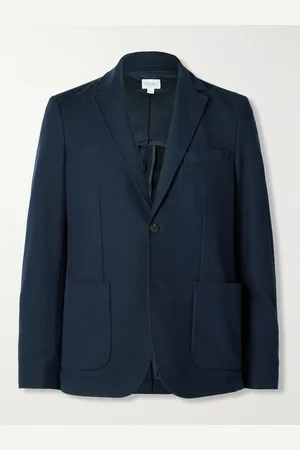 Sunspel Unstructured Cotton-Piqu?? Blazer - Men - - S