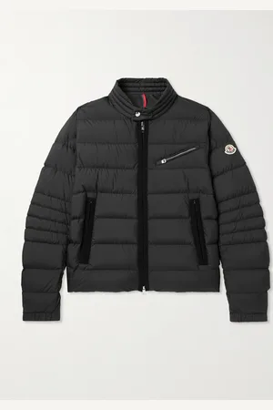 Moncler Grosgrain-Trimmed Logo-Appliqu??d Quilted Shell Down Jacket - Men - - 5