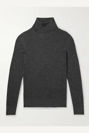 Tom Ford Slim-Fit Cashmere and Silk-Blend Rollneck Sweater - Men - - IT 50