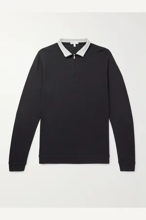 Peter Millar Crown Cotton-Blend Jersey Half-Zip Sweatshirt - Men - - S