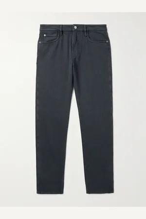 Loro Piana Quarona Slim-Fit Stretch-Cotton Twill Trousers - Men - - UK/US 40
